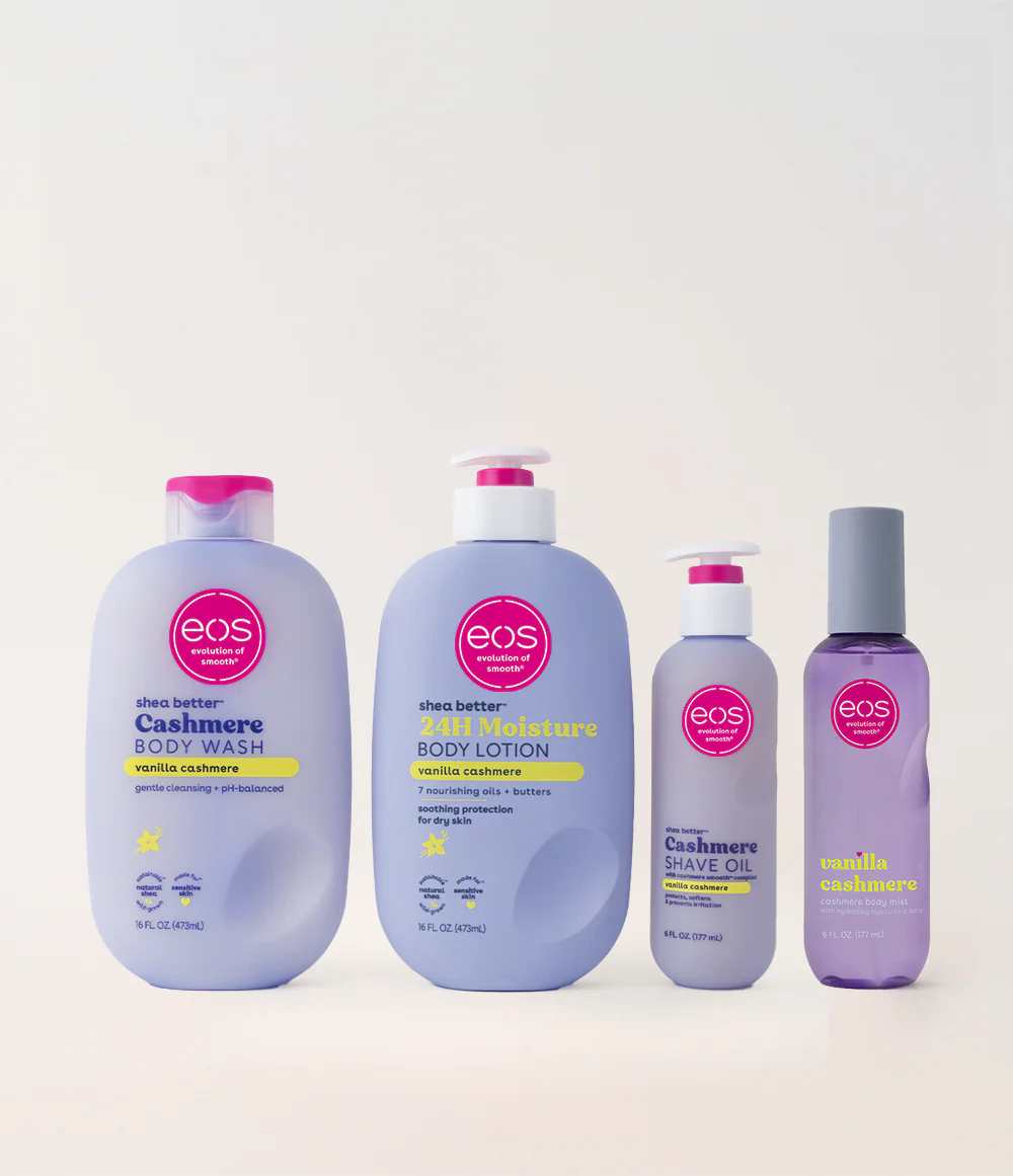 Vanilla Cashmere Shower Essentials - eos