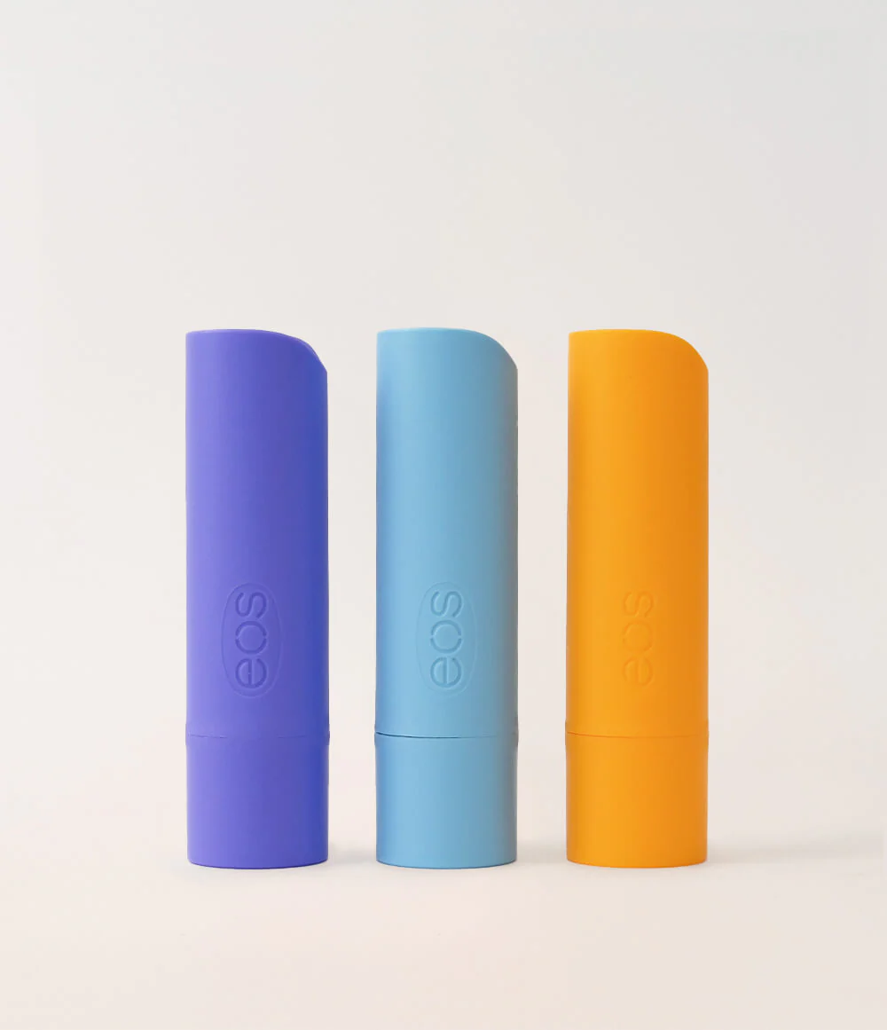 100% Natural Tropical 3-Pack Lip Balm - eos