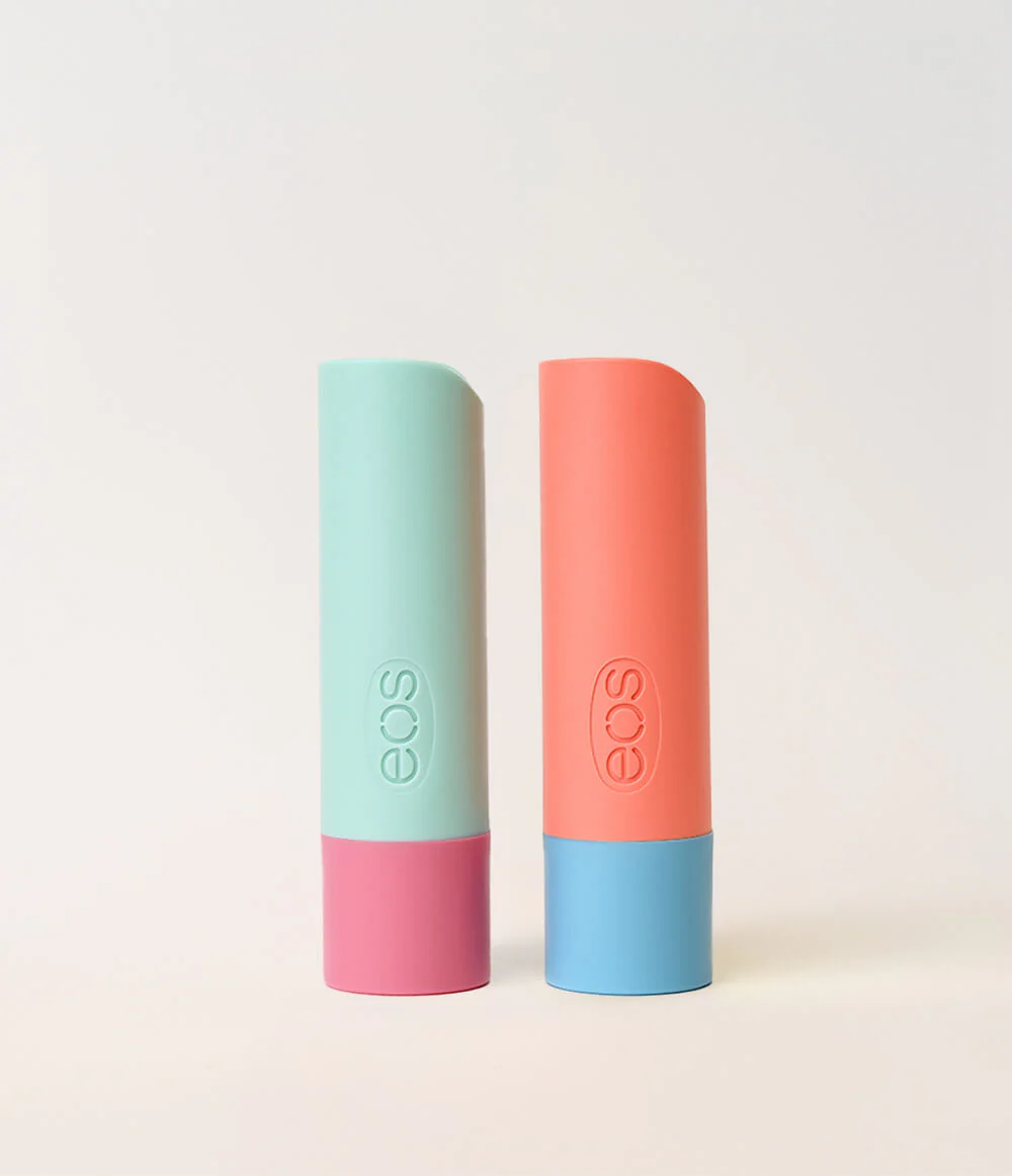 Watermelon Frosé & Lychee Martini 2-Pack Lip Balm - eos