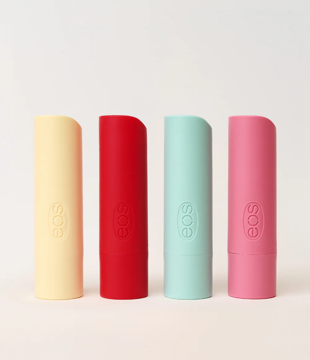 100% Natural & Organic 4-Pack Lip Balm - eos